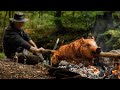 SERBIAN CHEF&#39;S WHOLE ROASTED PIG - MUST SEE!