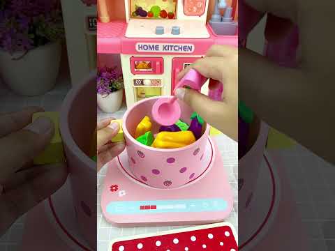 Satisfying with Unboxing & Review Miniature Kitchen Set Toys Cooking Video | ASMR Videos no music