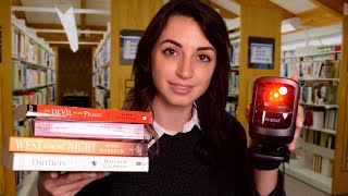 ASMR | Cozy Library Assistant | Labeling, Scanning, Book Sounds 📚 screenshot 2