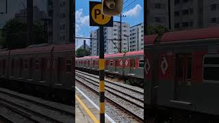 Dupla de 8500 (H580 e H520) na Estação Juventus Mooca #shortsvideo #railway