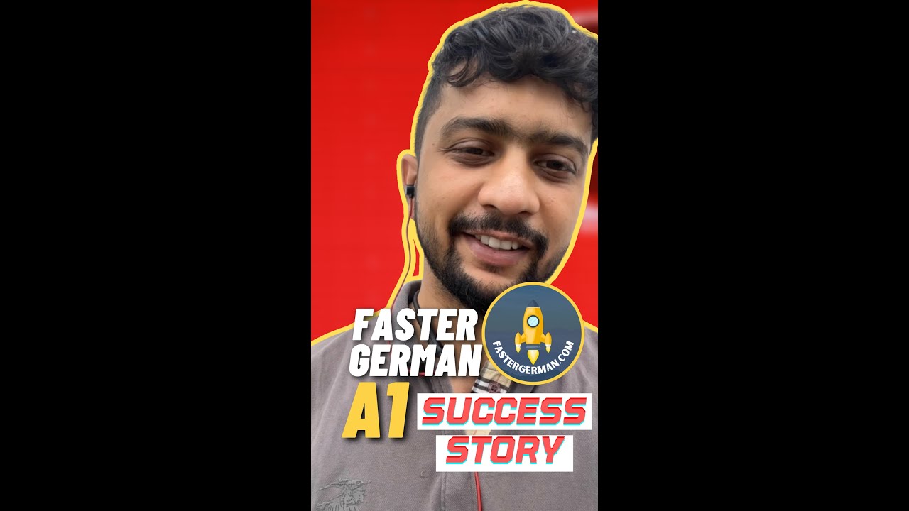 Faster German A1 Success Story - Cleared Goethe A1 Exam in 20 Days as a Working Professional