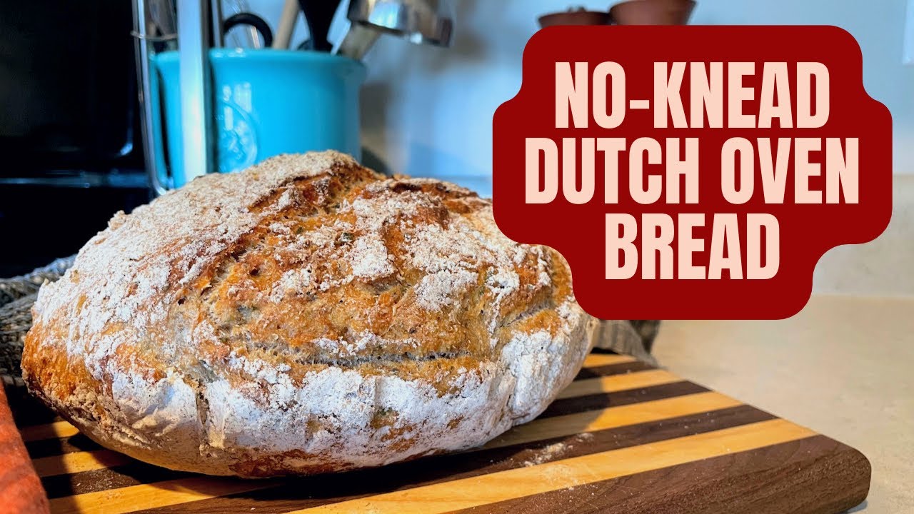 Beginner's No Knead Dutch Oven Bread