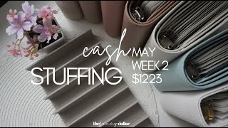 CASH STUFFING $1223 | MAY - WEEK 2