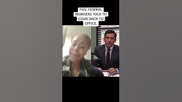 Federal Workers to end remote work and return to office.#anxiety #remotework #workfromhome