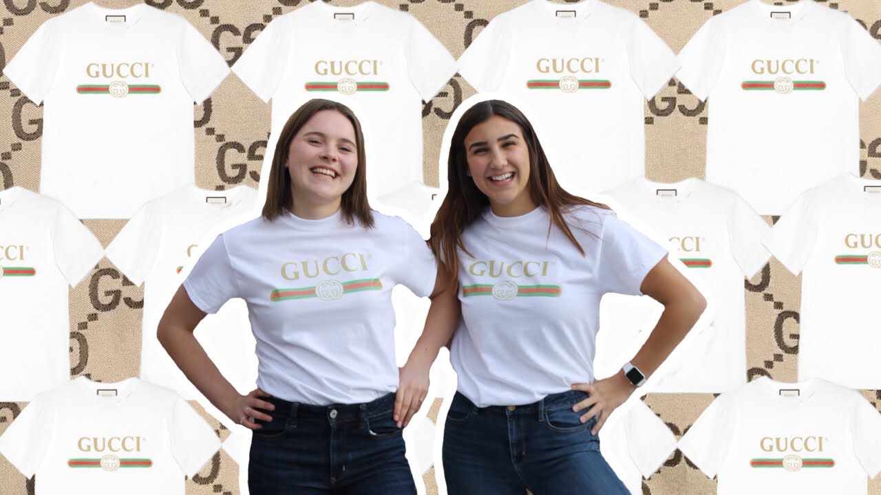 DIY GUCCI SHIRTS *LEGIT* - YouTube