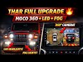 Transforming Thar into a Beast 🔥MOCO Android 360 Setup + Powerful LED Headlights & Fog Lights!