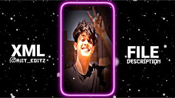 😍" TERA NAAM LIYA " Xml Alight Motion Edit |Xml File |Trend Xml Video @Ajit_Editz #xml #xmlfile