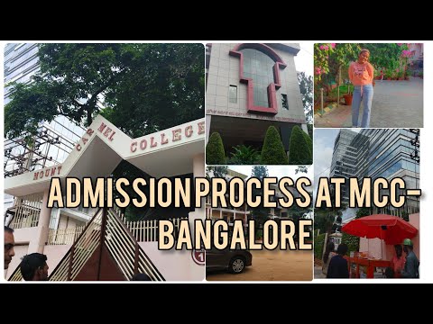 Admission process at mcc(Mount Carmel college 2022)
