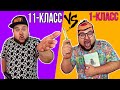 1 КЛАСС VS 11 КЛАСС || 1 класс против 11 класса || Бородатая Семейка