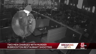 2 men charged in deadly Brockton restaurant shooting