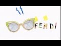 FENDI-時尚造型 太陽眼鏡(紅+白色) product youtube thumbnail