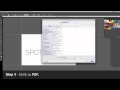 Set up a file for Spot UV printing in Illustrator