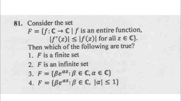 CSIR-NET-2019(June)-Part-C(Complex Analysis).