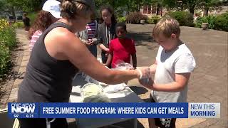 Summer Food Program: Where Kids can get Free Meals