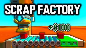 So I turned Scrap Mechanic into a Factory Game...