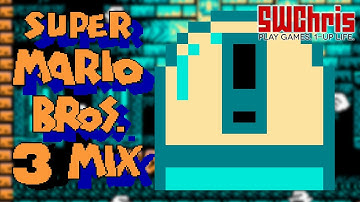 Super Mario Bros 3 Mix Rom Hack - World 2 Ghost House (Custom Level)