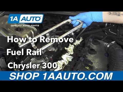 How to Remove Install Fuel Rail 2006 Chrysler 300