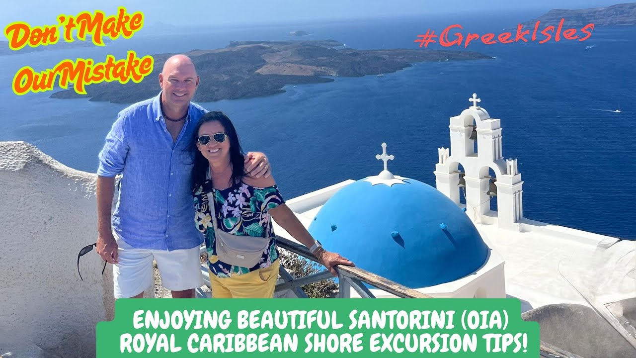 Santorini Shore Excursion Guide | Voyager of the Seas Cruise Vlog. What we learned on our visit #Oia
