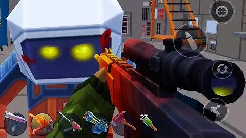 Pixel Combat Zombie Strike - AK-47 Orodruin Weapon Skin Full Unlocked - Android Gameplay Part 53