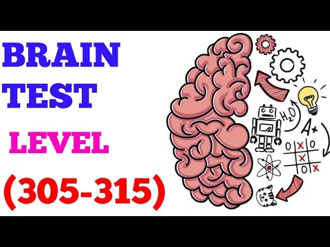 Brain test tricky puzzles level 305 306 307 308 309 310 311 312 313 314 315 solution or walkthrough