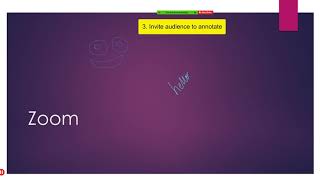 Zoom Basics 5: Annotations