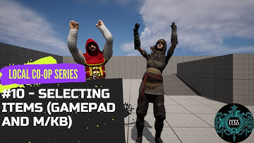 Unreal Engine 5 Split Screen Survival Series #10 Item Selecting (Controller) #unrealengine #ue5