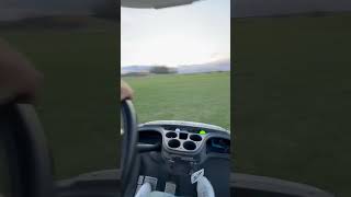 Golf Cart Topples Over And Rolls On Ground While Going Downhill - 1500836