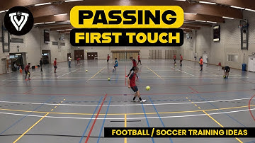 Passing Drill for 3 Players with 3 Balls – Technical Football Training