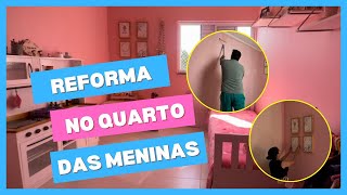 MUDAMOS O QUARTO DAS MENINAS. PINTAMOS. TIRAMOS O BERÇO. QUE ESPAÇÃO! 😱