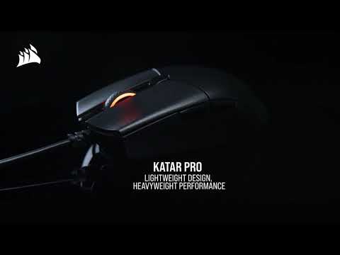 CORSAIR KATAR PRO Gaming Mouse - Lightweight Design, Heavyweight Performance