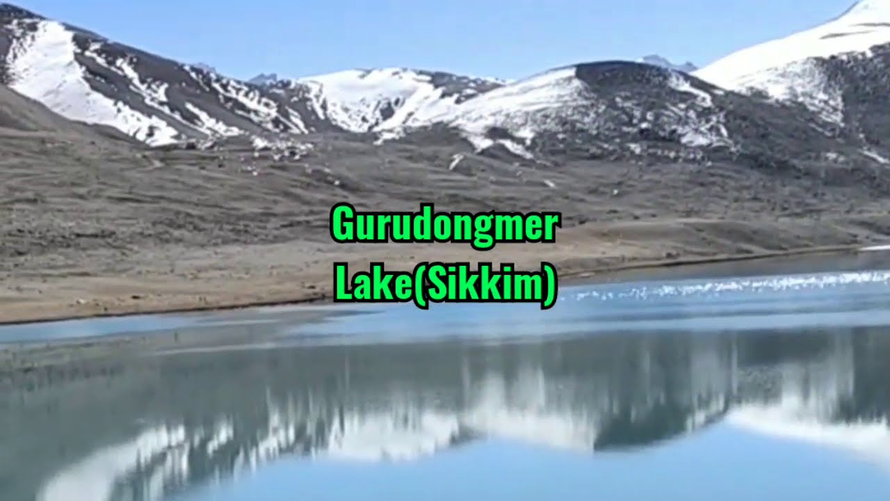 The Beautiful Gurudongmer Lake. 