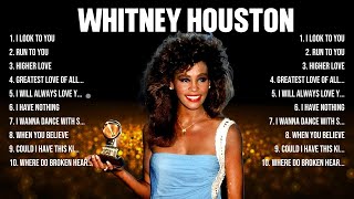 Whitney Houston Greatest Hits 2024   Pop Music Mix   Top 10 Hits Of All Time