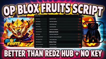 Blox Fruits Script *NO KEY* (Roblox) | Better Than Redz Hub ,Auto Farm (Update 28) + Halloween Event