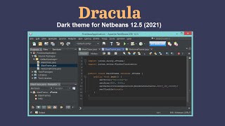 Dark Themes for Netbeans 12.5 (2021)
