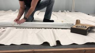 Modulounge Retractable Pergola Canopy - Structure Assembly