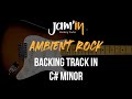 Ambient rock guitar backing track in c minor