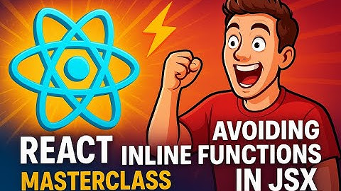 React - Avoiding Inline Functions in JSX
