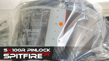 NEXX SX100R Pinlock and Visor instalation - ENGLISH