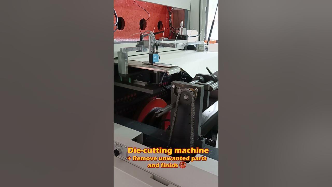 Factory Automatic Paper Diecutting machine ④ Paper cutting machine