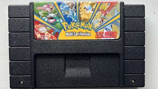The first Pokemon SNES Multicart