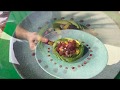 Tuna Ceviche With Mango and Avocado: Cooking Demonstration on the Beach