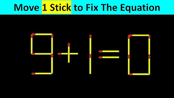 Matchstick Puzzle - Fix The Equation #matchstickpuzzle #simplylogical