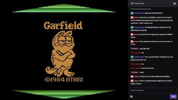 Garfield on the Run (1984) - Atari 2600 MiSTer FPGA Core - GARFATHON #1