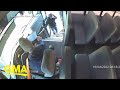 Hero school bus drivers rescue toddler after carjacking l GMA