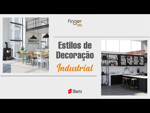 Estilo de decoração: Industrial