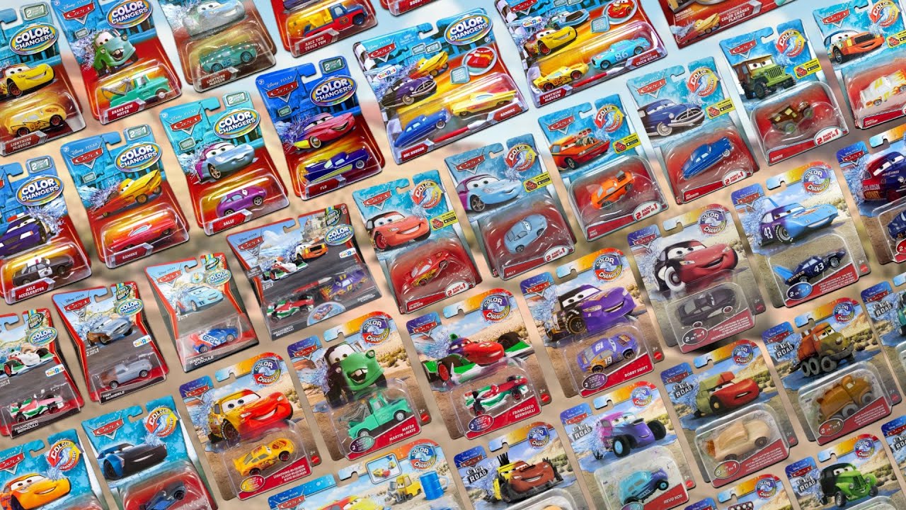 Disney Cars Toys Pixar Cars Color Changers Lightning McQueen