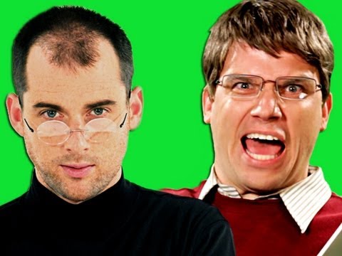 Epic Rap Battles Of History - Behind the Scenes - Steve Jobs vs Bill Gates.