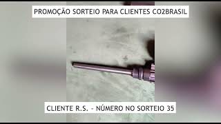 PROMOÇÃO SORTEIO PARA CLIENTES CO2BRASIL -  R.S. - NÚMERO 35 #chumboestreladeprata