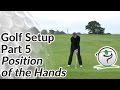 Angle Of Hands In Golf Swing