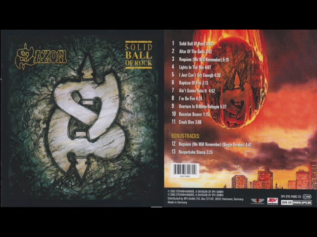 Saxon - Solid Ball Of Rock - Full Album - 1991 class=